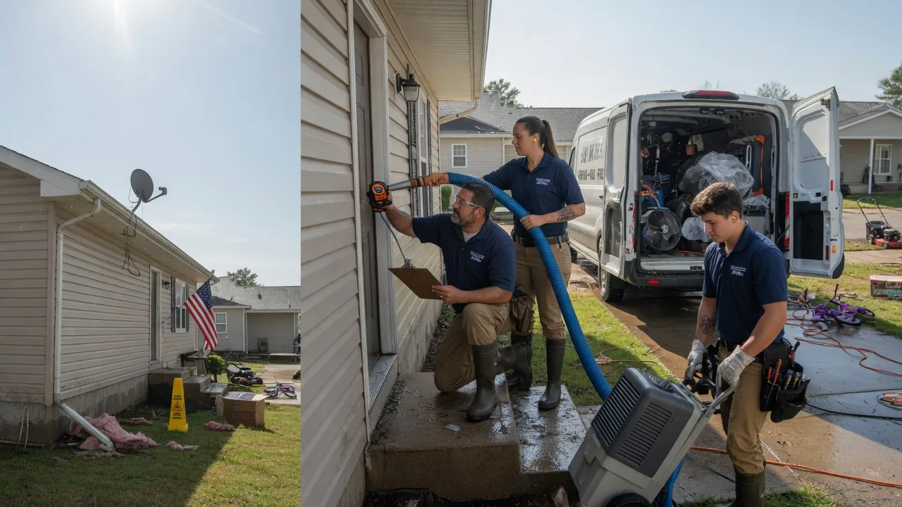 Ceiling Water Damage Restoration in Rutland, MA near me